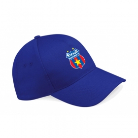 Blue Sapca Logo Steaua Bucuresti Embroidered Official Product '' under license '' Steaua Bucuresti